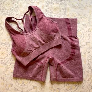 Sport Bra & Short Set